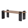 Nordure Mesa de centro Renard - Atlantic Pine, Anthracite